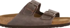 Birkenstock - Arizona - Bruin Leer - Soft Voetbed.