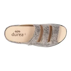Durea - Wijdte E - 7369 - Taupe - Uitneembaar Voetbed