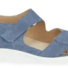 Durea - Wijdte G - 7410 9730 - Jeans - Uitneembaar voetbed