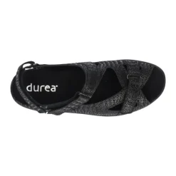 Durea - Wijdte G - 7376 9839 - Zwart - Uitneembaar voetbed