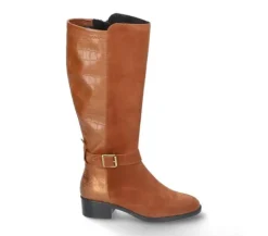 Durea - Wijdte H - 9805 1315 - Cognac - Uitneembaar voetbed - L schacht