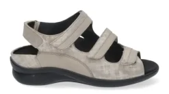 Durea - Wijdte H - 7409 - Taupe - Uitneembaar Voetbed