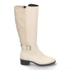 Durea - Wijdte K - 9805 1262 - Beige - Uitneembaar voetbed - XL schacht