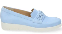 Durea - Wijdte K - 5754 - Licht Blauw - Uitneembaar voetbed