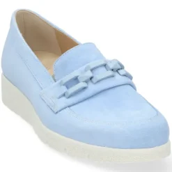 Durea - Wijdte K - 5754 - Licht Blauw - Uitneembaar voetbed