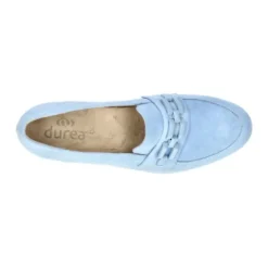 Durea - Wijdte K - 5754 - Licht Blauw - Uitneembaar voetbed