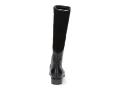 Durea - Wijdte K - 9643 Zwart - Uitneembaar voetbed - Schacht ca 41 cm