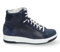 Durea - Wijdte K plus - 9784 0879 - Blauw - Uitneembaar voetbed