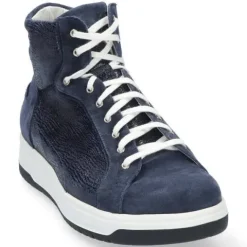 Durea - Wijdte K plus - 9784 0879 - Blauw - Uitneembaar voetbed