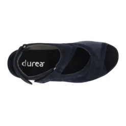 Durea - Wijdte M - 7408 - Blauw - Uitneembaar Voetbed