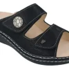 FinnComfort - ca K wijdte - Mellow Moorea - 2642 - Zwart - Uitneembaar voetbed