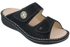 FinnComfort - ca K wijdte - Mellow Moorea - 2642 - Zwart - Uitneembaar voetbed