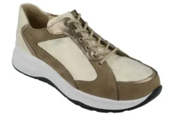 FinnComfort - ca H wijdte - Piccadilly 2780 - Bruin/beige - Uitneembaar voetbed