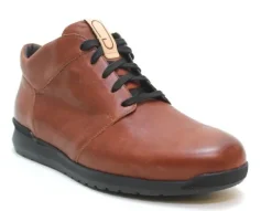 Gijs - Wijdte M plus - 1504 8455 - Cognac - Uitneembaar voetbed