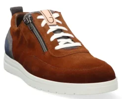 Gijs Go - Wijdte H - 2079 205 - Cognac - Uitneembaar voetbed