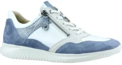 Hartjes - Wijdte G - 162.1131 23 17 - Wit met Blauw - Uitneembaar voetbed