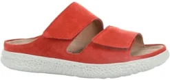 Hartjes - Wijdte H - Groove 122 1221 - Rood - Uitneembaar voetbed