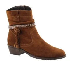 Helioform - Wijdte H - 584 002 0355 - Cognac - Uitneembaar voetbed