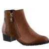 Helioform - Wijdte H - 560 015 0351 - Cognac - Uitneembaar voetbed