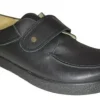 Jacoform -370 - Zwart - 6 tenen schoenen - Natuurleest