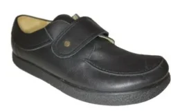 Jacoform -370 - Zwart - 6 tenen schoenen - Natuurleest