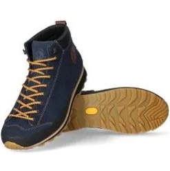 Lomer - Bio Naturale Mid MTX - 50085 A08 - Blauw - Uitneembaar voetbed