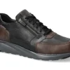 Mephisto - ca K wijdte - Isaac -5146273 - Zwart - Uitneembaar voetbed
