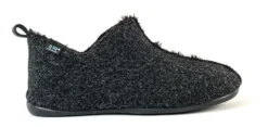 Qfit - Pisa - 3527 4 001 - Zwart - Wol gevoerd - Uitneembaar voetbed