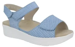 Solidus - Wijdte G - 48000 80437 - Blauw - Uitneembaar voetbed