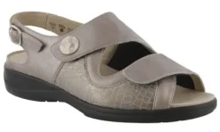 Solidus - Wijdte H - 73500 40169 - Taupe - Uitneembaar voetbed