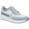 Solidus - Wijdte H - 46022 - Blauw met Wit - Uitneembaar Voetbed