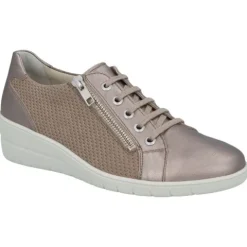 Solidus - Wijdte H - 25021 - Taupe - Uitneembaar Voetbed