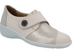 Solidus - Wijdte J - 26428 40456 - Beige - Uitneembaar voetbed