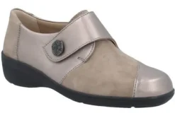 Solidus - Wijdte J - 26428 40506 - Taupe - Uitneembaar voetbed