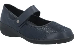 Solidus - Wijdte J - 26551 - Blauw - Uitneembaar Voetbed