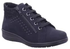 Solidus - Wijdte K - 29053 80352 - Blauw - Uitneembaar voetbed