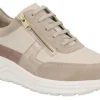 Solidus - Wijdte K - 59079 - Beige combi - Uitneembaar Voetbed