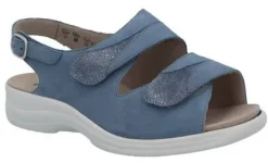 Solidus - Wijdte M - 74019 80447 - Jeans - Uitneembaar voetbed
