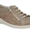 Solidus - Wijdte M - 49000 40462 - Taupe - Uitneembaar voetbed