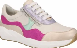 Solidus - WijdteK - 66034 - Beige combi - Uitneembaar voetbed