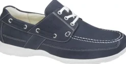 Waldlaufer - Wijdte H - 526001 - Blauw - Uitneembaar voetbed