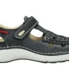 Wolky - Rolling Summer 35070- Zwart - Uitneembaar voetbed